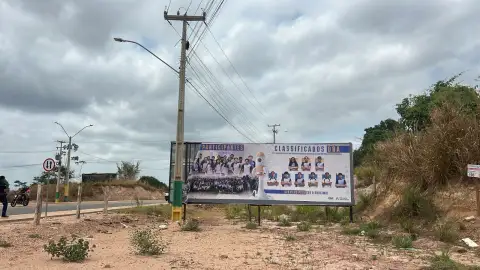 Localizado na entrada da nova Ponte Ana Miranda, no Núcleo Nova Marabá.