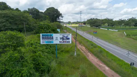 Rodovia PA-150, Saida de Marabá, sentido Parauapebas Próx. ao Parque Agropecuária, Marabá Pará.