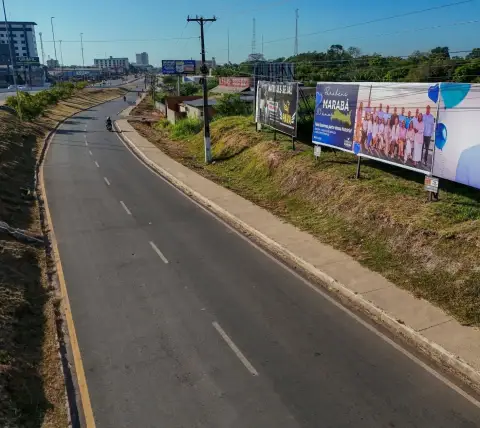Localizado após o semáforo na Folha 33, no Núcleo Nova Marabá.